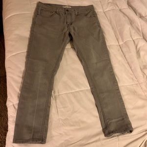 Carbon Jeans, Grey, Slim Fit, 34x30